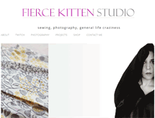 Tablet Screenshot of fiercekitten.com